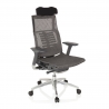Silla Ergonómica Pofit2, modelo premium, estructura gris