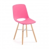 Silla Escritorio Infantil Joy, Patas de madera, Resistente