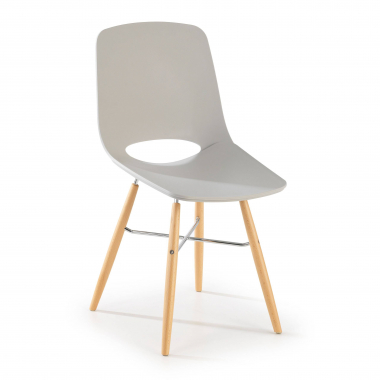 silla de escritorio infantil gris joy plastico sin brazos 1