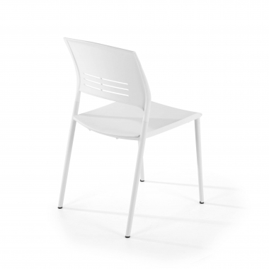 silla confidente blanco monza plastico sin brazos 7