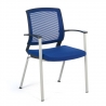 Silla Confidente Adam, Cómoda y Robusta, Estructura metálica