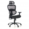 Silla Ergonómica Ergocity white, cojin lumbar, brazos 3D