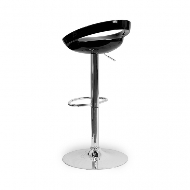 taburete de cocina negro danko plastico sin brazos 7
