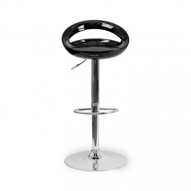 taburete de cocina negro danko plastico sin brazos 3
