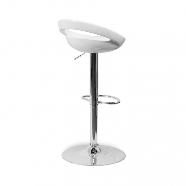 taburete de cocina blanco danko plastico sin brazos 8