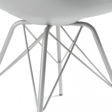 silla confidente gris silla pata metalica plastico sin brazos 4