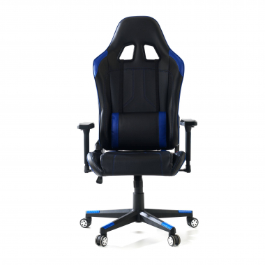 silla gaming azul silla de oficina piel sintetica brazos regulables 3d 3