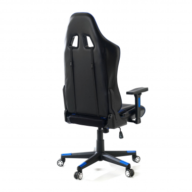 silla gaming azul silla de oficina piel sintetica brazos regulables 3d 7