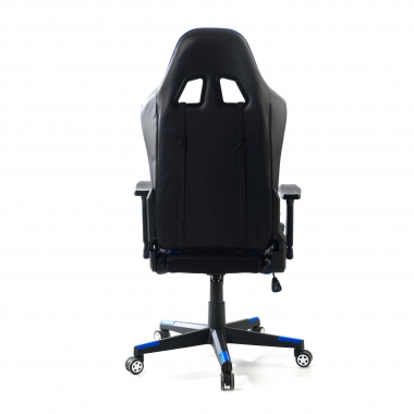silla gaming azul silla de oficina piel sintetica brazos regulables 3d 8