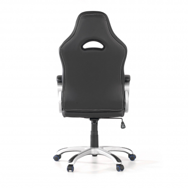 silla gaming azul dakar piel sintetica brazos fijos 8