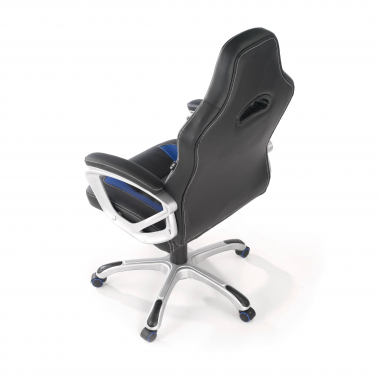 silla gaming azul dakar piel sintetica brazos fijos 9