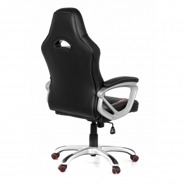 silla gaming rojo dakar piel sintetica brazos fijos 6