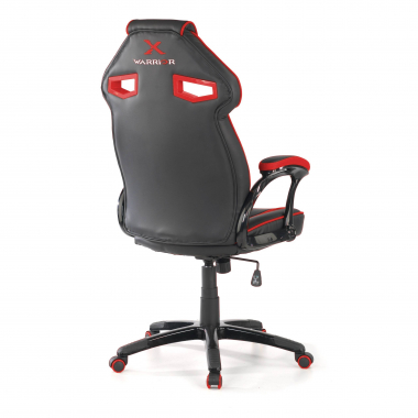 silla gaming rojo ecopiel piel sintetica brazos fijos 6