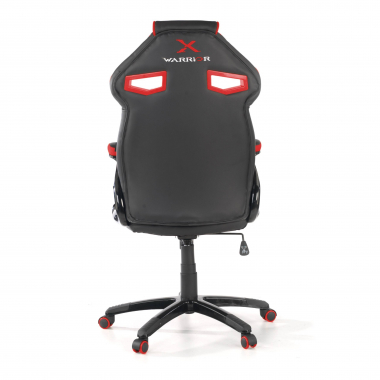 silla gaming rojo ecopiel piel sintetica brazos fijos 7