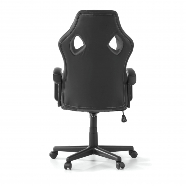 silla gaming gris montmelo piel sintetica brazos fijos 7