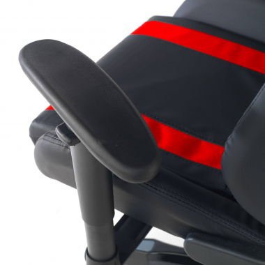 silla gaming rojo spider piel sintetica brazos moviles cojin lumbar y cervical reposacabezas 6