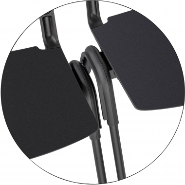 silla confidente negro shield malla sin brazos 13