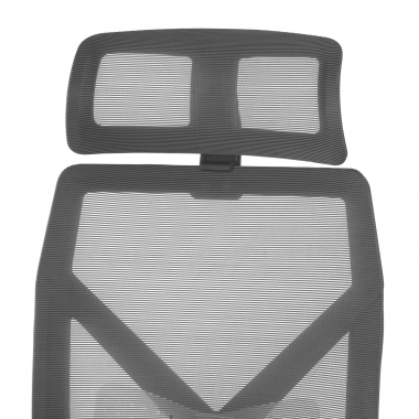 silla de oficina gris neo malla brazos fijos reposacabezas reposapies extensible 7