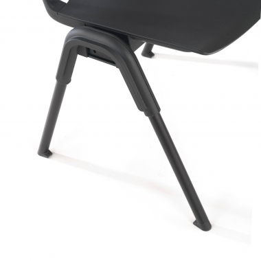 silla confidente negro shield malla sin brazos 6