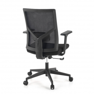silla ergonomica negro estructura negra reposacabezas malla brazos regulables 1d soporte lumbar 7