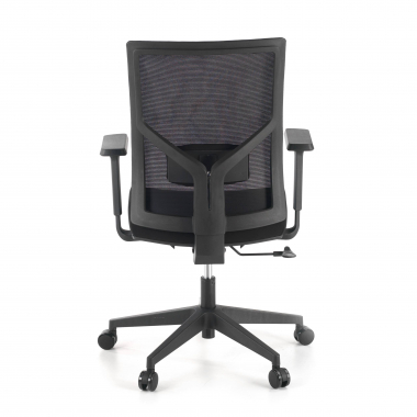 silla ergonomica negro estructura negra reposacabezas malla brazos regulables 1d soporte lumbar 8