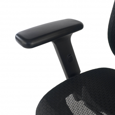 silla ergonomica negro locktech malla brazos regulables 1d soporte lumbar reposacabezas 9