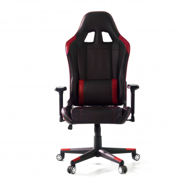 silla gaming rojo silla de oficina piel sintetica brazos regulables 3d 3