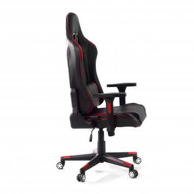 silla gaming rojo silla de oficina piel sintetica brazos regulables 3d 5