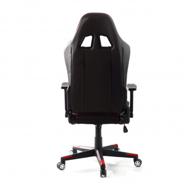 silla gaming rojo silla de oficina piel sintetica brazos regulables 3d 6