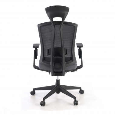 silla ergonomica gris ridley malla brazos regulables 3d soporte lumbar reposacabezas 7
