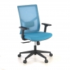 Silla de Escritorio Ergonómica Verdi white con reposacabezas, brazos ajustables