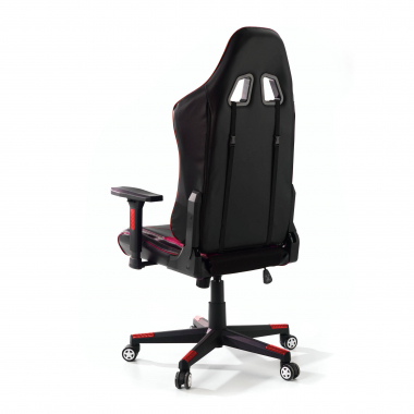 silla gaming rojo silla de oficina piel sintetica brazos regulables 3d 7