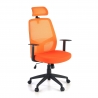 Silla de escritorio Argos con reposacabezas, malla Transpirable