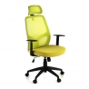 Silla de escritorio Argos con reposacabezas, malla Transpirable
