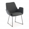 Silla Nórdica Glamm, Patas de madera, Certificada