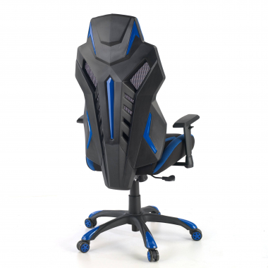 silla gaming azul fenix malla brazos regulables 3d 7