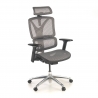 Silla Ergonómica Focus, Estructura aluminio, Respaldo Ajustable