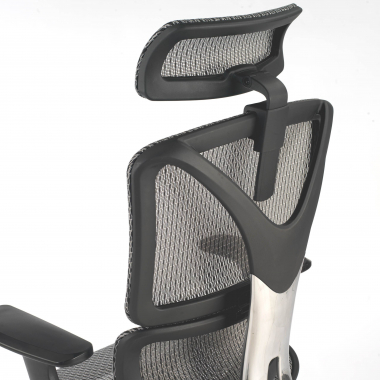 silla ergonomica gris focus malla brazos regulables 3d soporte lumbar 7