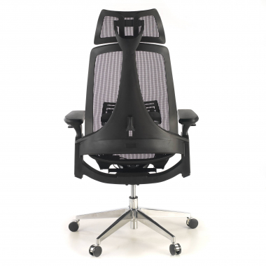 silla ergonomica negro thunder malla brazos regulables 3d soporte lumbar reposacabezas 9