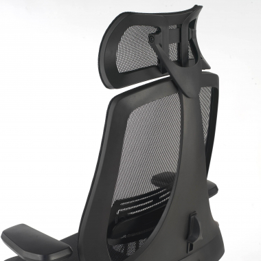 silla ergonomica negro thunder malla brazos regulables 3d soporte lumbar reposacabezas 7