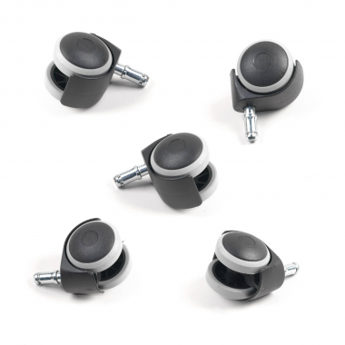 rueda para sillas de oficina 50mm suelos parquet 2