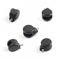 Juego de ruedas 65mm para suelos duros