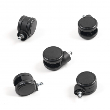 rueda para sillas de oficina 65mm suelos duros 2