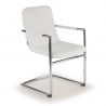 Silla Confidente Dallas, respaldo ergonómico, Patín 210878 - (Outlet)