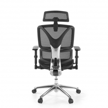 silla ergonomica negro focus malla brazos regulables 3d soporte lumbar 10