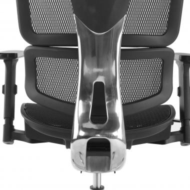 silla ergonomica negro focus malla brazos regulables 3d soporte lumbar 7
