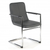 Silla Confidente Dallas, respaldo ergonómico, Patín 210851 - (Outlet)