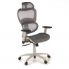 Silla Ergonómica Ergocity FX, base de aluminio y malla TechSport