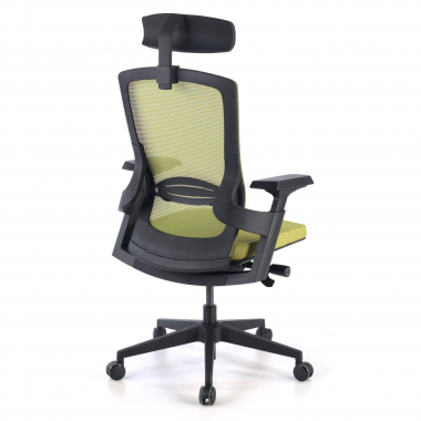 silla ergonomica verde wagner malla brazos regulables 3d soporte lumbar 9