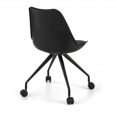 silla de escritorio infantil negro silla de escritorio plastico sin brazos 7